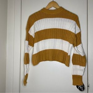 AMERICAN EAGLE Striped Boxy Sweater